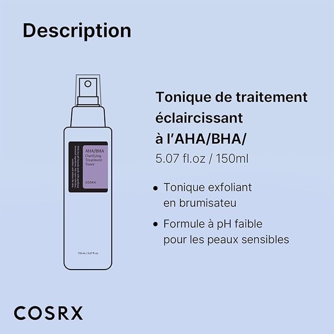 Clarifying Treatment Toner AHA/BHA – COSRX
