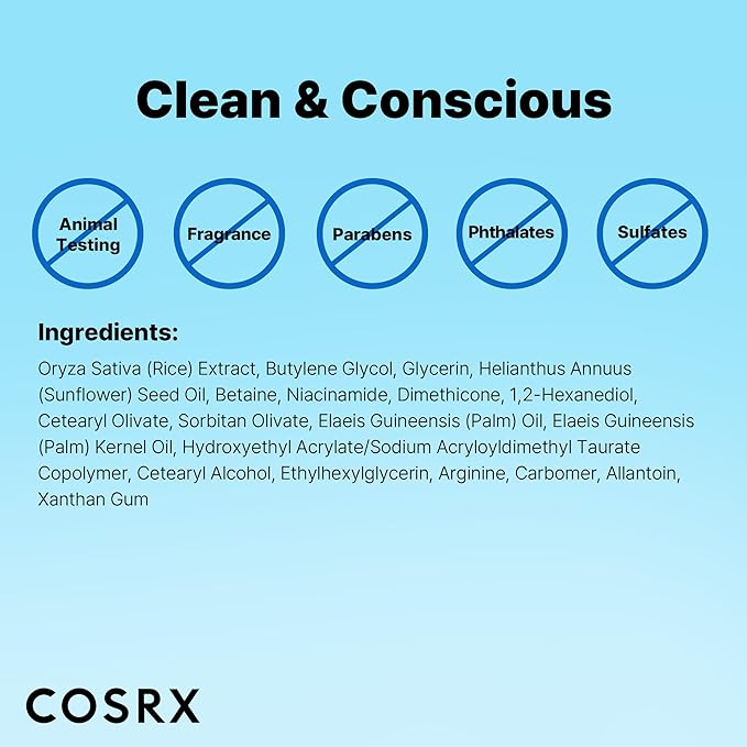 Moisturising Overnight Mask Cosrx Ultimate masque nuit riz, glow skin, hydratation intense, skincare coréenne, masque éclat