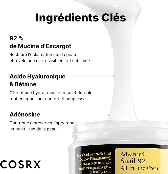 Anti-Wrinkle Cream Advanced Snail 92 All In One – COSRX