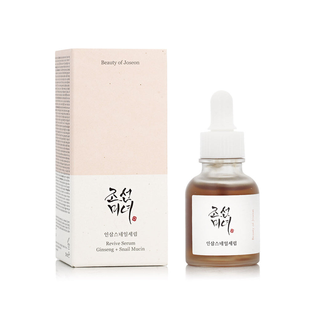 sérum ginseng, snail mucin, anti-âge coréen, skincare coréenne, sérum réparateur