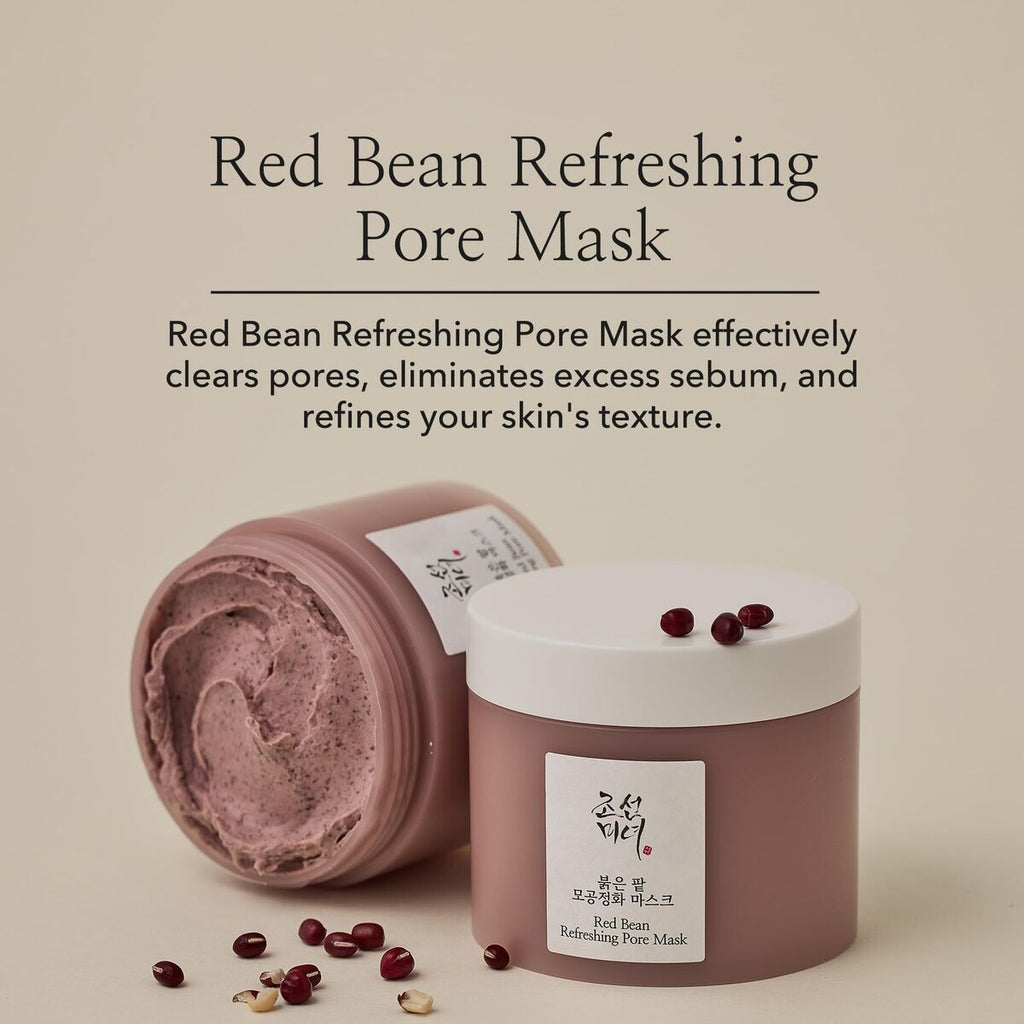 masque pores dilatés, masque argile coréen, peau grasse, exfoliation douce, skincare coréenne