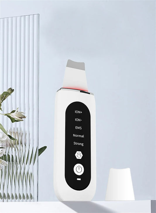 STELLAR - Exfoliant Lifting EMS  5 fonctions  - Soin à ultrasons & photons